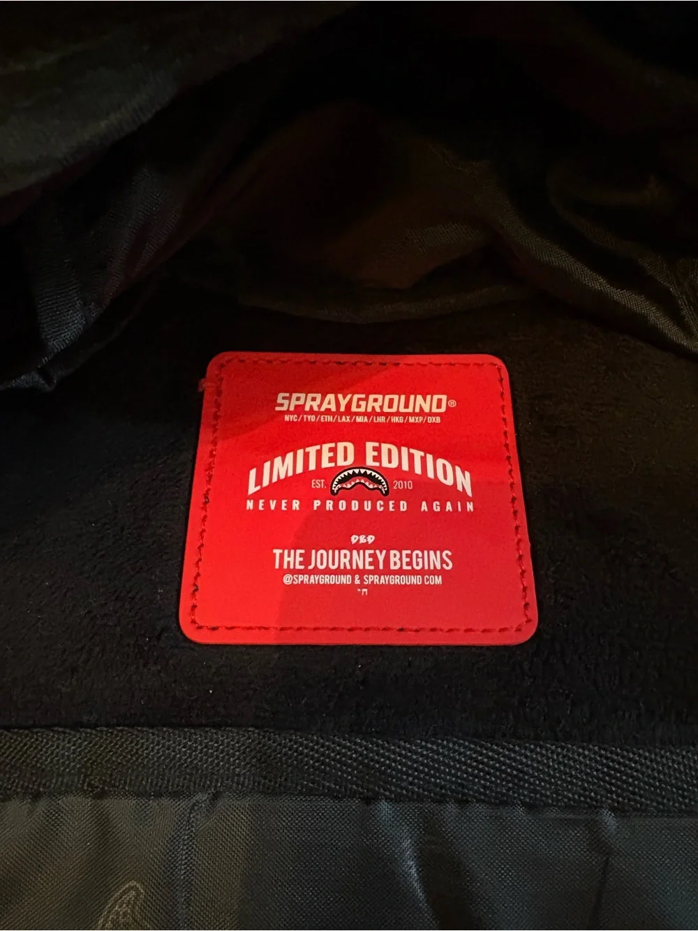 Sprayground dimensions 18